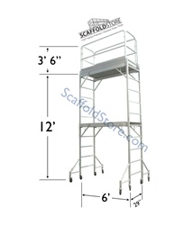 12' Multi-Function Tower - Aluminum