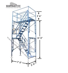 Scaffold Stair Tower