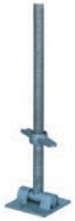 24" Screw Jack w/Swivel Base Plate (1â…œâ€ Ã˜)