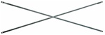 8' x 3' x 4' Angle Iron Cross Brace