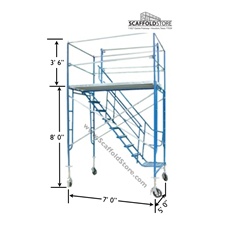 Scaffold Stair Tower