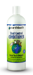 EARTHBATH SHED CONTROL CONDITIONER GREEN TEA SCENT WITH AWAPUHI, 16 OZ.  UPC 602644021924
