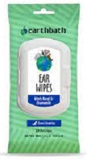 EARTHBATH EAR WIPES, WITCH HAZEL & CHAMOMILLE 30 CT - 6 CT COUNTER DISPLAY  UPC 602644028190