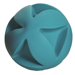 **TEMPORARILY UNAVAILABLE** HUETER TOLEDO SOFT-FLEX&#194;&#174; HEAVY DUTY SQUEAKER TOYS BEST CLUTCH BALL - 6" - TEAL  UPC 095467056004 7.33