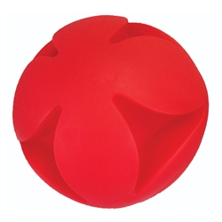 **TEMPORARILY UNAVAILABLE** HUETER TOLEDO SOFT-FLEX&#194;&#174; HEAVY DUTY SQUEAKER TOYS BEST CLUTCH BALL - 7" - RED  UPC 095467057001 8.72