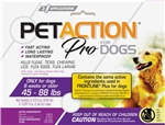 PET IQ PET ACTION PRO LARGE DOG (45-88 LBS) 3 DOSES 3/PK UPC 818145014338