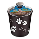 LOVING PETS PRODUCTS BELLA BOWL CANISTER ESPRESSO  UPC 842982074811