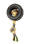 MAMMOTH PET PRODUCTS LARGE 6" TIREBITER II W/ ROPE ** MADE IN AMERICA ** UPC 746772350164