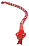 MAMMOTH PET PRODUCTS LARGE 36" SNAKEBITER W/SQUEAKY HEAD  UPC 746772530689
