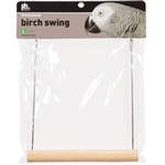 PREVUE HENDRYX PET PRODUCTS BIRD CAGE SWING 9" BIRCH PARROT  UPC 048081132067