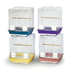 PREVUE HENDRYX PET PRODUCTS ECONO 16"X16"X22" SQUARE CAGE W/LG FRONT DOOR 4/CASE  UPC 048081816165