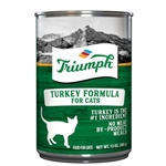TRIUMPH PET INDUSTRIES TURKEY CAT FOOD 12/13.2 OZ. CANS  UPC 073657001263