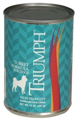 TRIUMPH PET INDUSTRIES TURKEY DOG FOOD 13.2 OZ. CANS (12/CASE)  UPC 073657002017