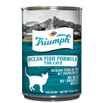 TRIUMPH PET INDUSTRIES TROUT CAT FOOD 12/13.2 OZ. CANS  UPC 073657002901