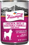 TRIUMPH PET INDUSTRIES CHICKEN/RICE/VEGGIE DOG FOOD 13.2 OZ. CANS (12/CASE)  UPC 073657003892
