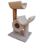 WADE'S CAT TREES MODEL T1P2 20" X 24" HEIGHT 38" - WEIGHT60lbs UPC 856825001100 SHIP METHOD - PALLET *