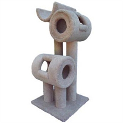 WADE'S CAT TREES MODEL T2P1 22" X 22" HEIGHT 47" - WEIGHT 68lbs UPC 856825001117 SHIP METHOD - PALLET *