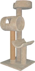 ** OUT OF STOCK **WADE'S CAT TREES MODEL P1T1B1  24" X 24" HEIGHT 60"  - WEIGHT 72lbs UPC 856825001483 SHIP METHOD - PALLET *