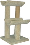 ** OUT OF STOCK **WADE'S CAT TREES MODEL 2P  20" X 20" HEIGHT 37"  - WEIGHT 41lbs UPC 856825001520 SHIP METHOD - PALLET *