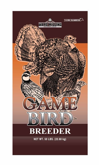 WARE MILLING MEDICATED GAME BIRD BREEDER