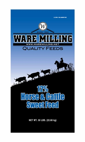 WARE MILLING 12% HORSE & CATTLE
