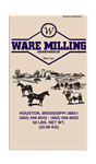 WARE MILLING 12% WARE ALL STOCK SWEET FEED