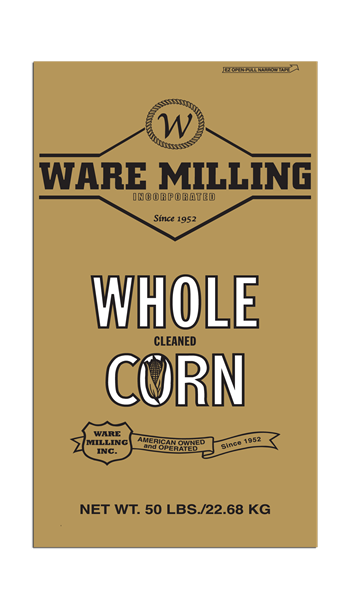WARE MILLING CLEANED WHOLE CORN