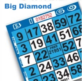 3 ON Bingo Pattern Paper - Order of 500 Sheets