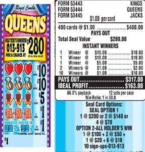 53444 Queens $1.00 Bingo Event Ticket