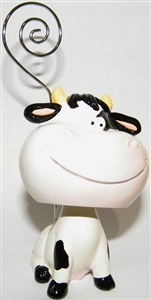 Bobblehead Cow Bingo Admission Ticket Holder