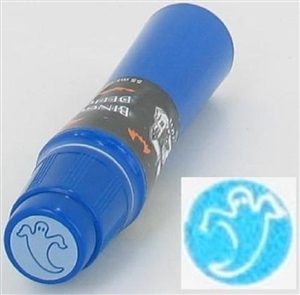 Ghost Halloween Imprint Blue Bingo Dauber