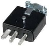 Male 3-Prong Mount Connector (Jones)