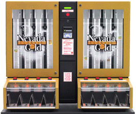 Nevada Gold Pull Tab Ticket Machine