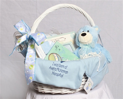 Baby Boy Basket (med)