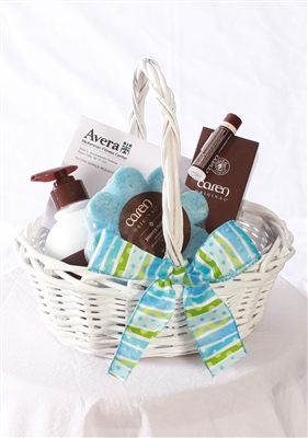 Spa Gift Basket (blue)