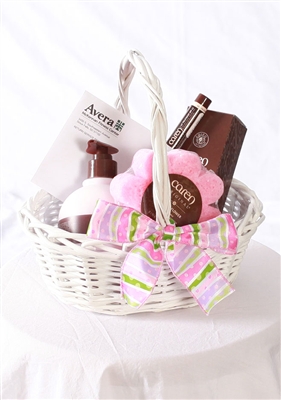 Spa Gift Basket (pink)