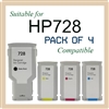 HP 728, F9J68A, F9J67A, F9J66A, F9J65A