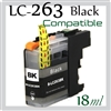 Brother LC261 LC263 Black