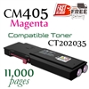 Compatible Fuji Xerox CM405 CP405 CT202033 CT202034, CT202035, CT202036