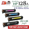 Compatible HP Set 128A CE320A CE321A CE322A CE323A