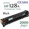 Compatible HP Black 128A CE320A CE321A CE322A CE323A