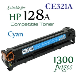 Compatible HP 128A Cyan CE320A CE321A CE322A CE323A