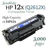 Compatible HP 12A 12X Q2612A Q2612X