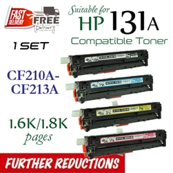 Compatible HP 131A set CF210A CF211A CF212A CF213A