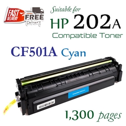 Compatible HP 202A Cyan CF500A CF501A CF502A CF503A