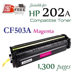 Compatible HP 202A Magenta CF500A CF501A CF502A CF503A