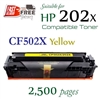Compatible HP 202X Yellow CF500X CF501X CF502X CF503X