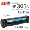 Compatible HP 305A Cyan CE410A CE410X CE411A CE412A CE413A