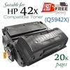 Compatible HP 42A 42X Q5942A Q5942X