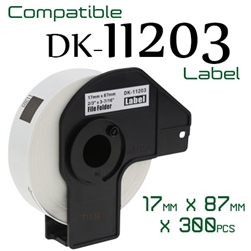 Brother DK11203 Label